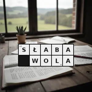 Hasło krzyżówkowe niezdolność do podjęcia decyzji poddawanie się przeciwnościom losu - słaba wola – rozwiązanie, synonimy, podpowiedzi i definicje krzyżówkowe